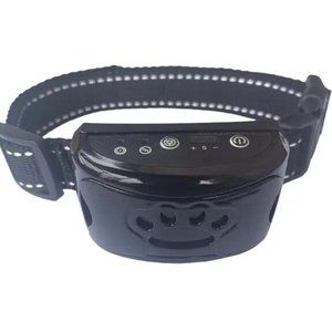 New Black Dog AntiBarking USB Ultrasonic Vibration Collar